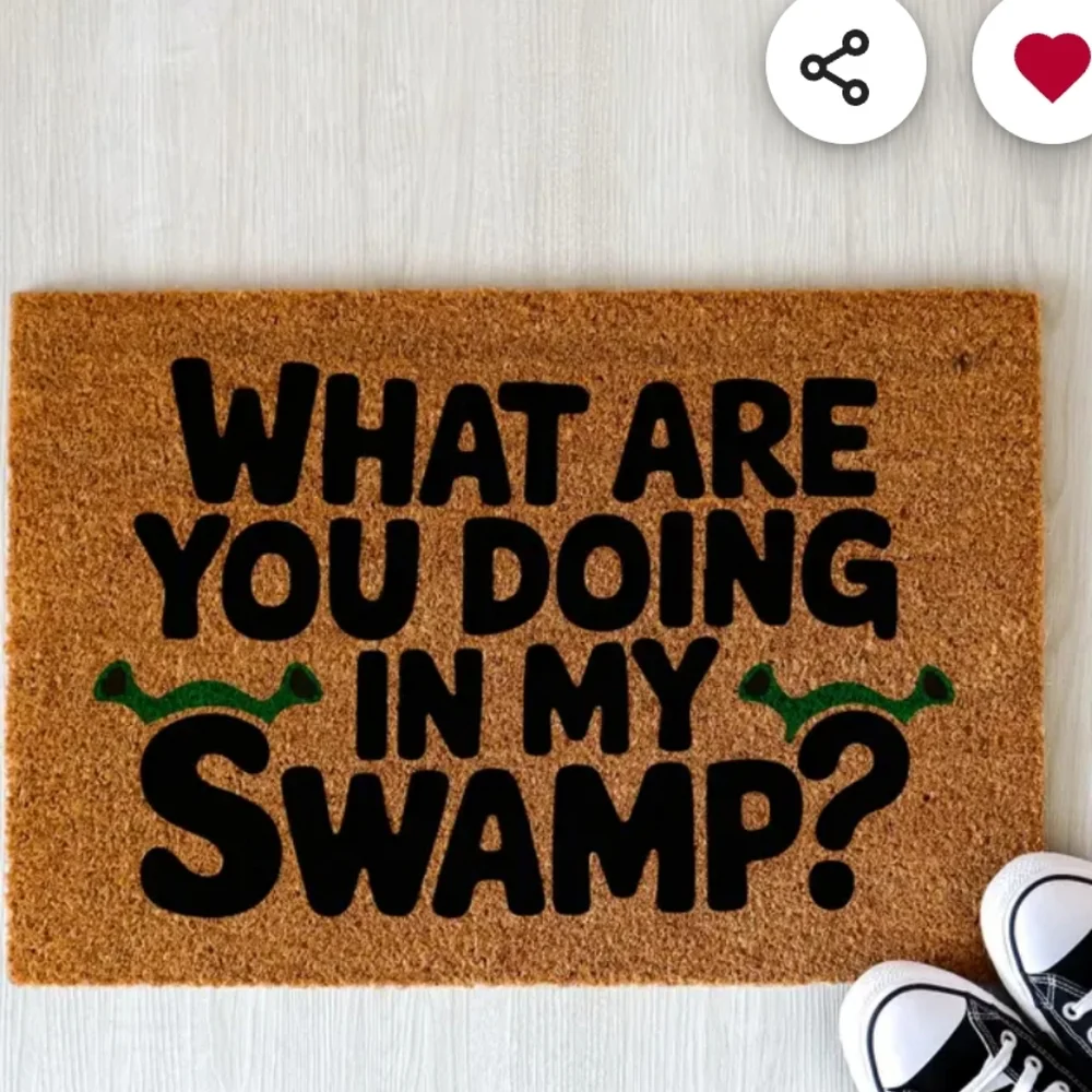 NWT Shrek Doormat